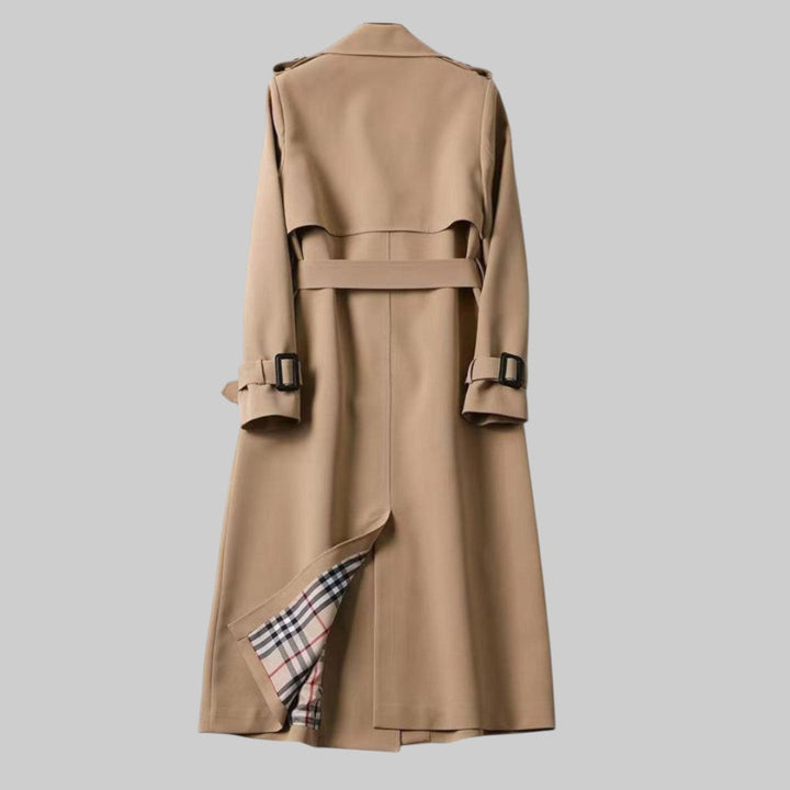 Aleah | Black Trench Coat Women Tailored Fit Lightweight Elegant 5
