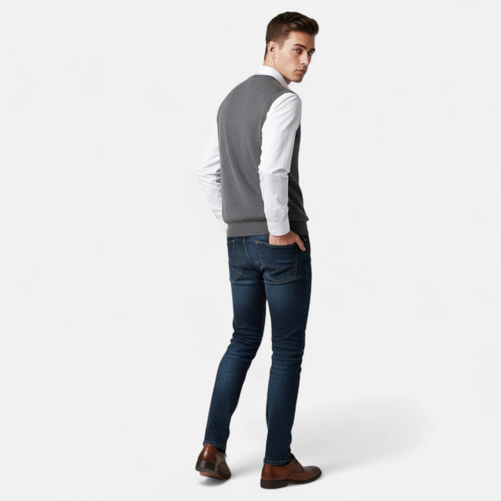 Alessio | Elegant Merino Wool Vest 2