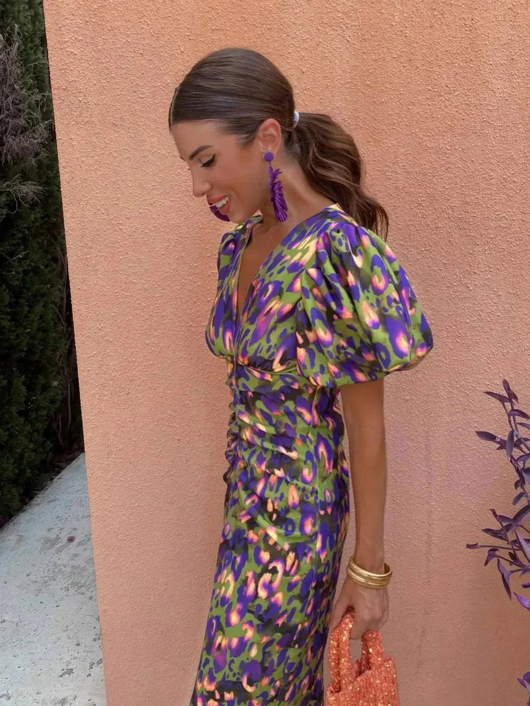 Alina | Wedding Guest Dress Elegant Flowing Silhouette Formal Fit 2