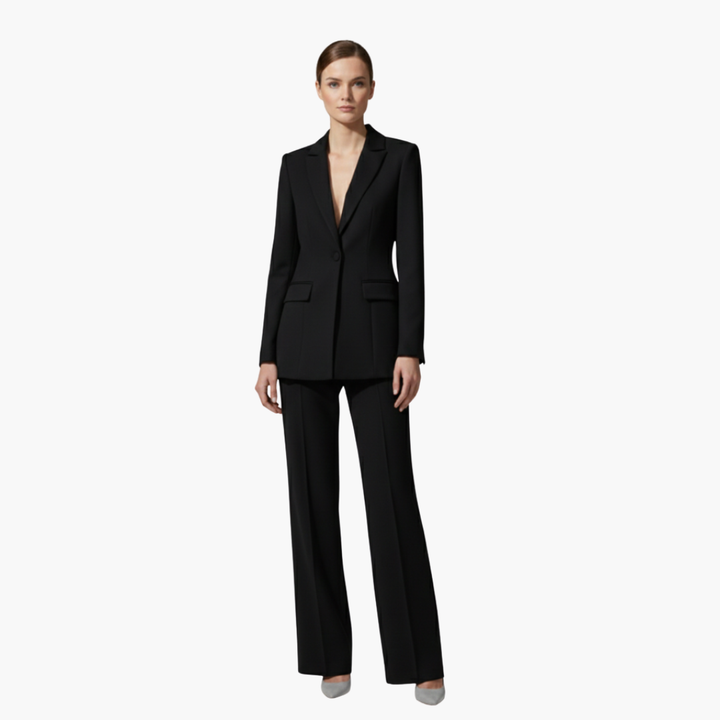 Allegra | Elegant Tailored Women's Blazer Suit Set - Perfect for Business Casual Wear 10