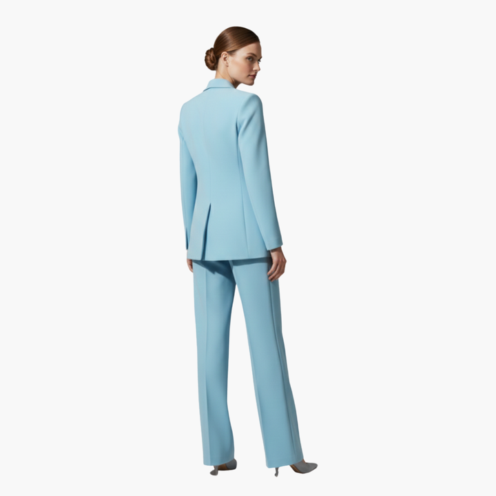 Allegra | Elegant Tailored Women's Blazer Suit Set - Perfect for Business Casual Wear 3