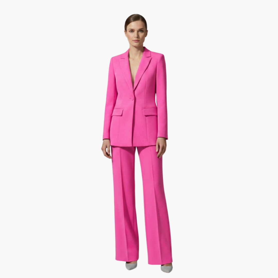 Allegra | Elegant Tailored Women's Blazer Suit Set - Perfect for Business Casual Wear 5