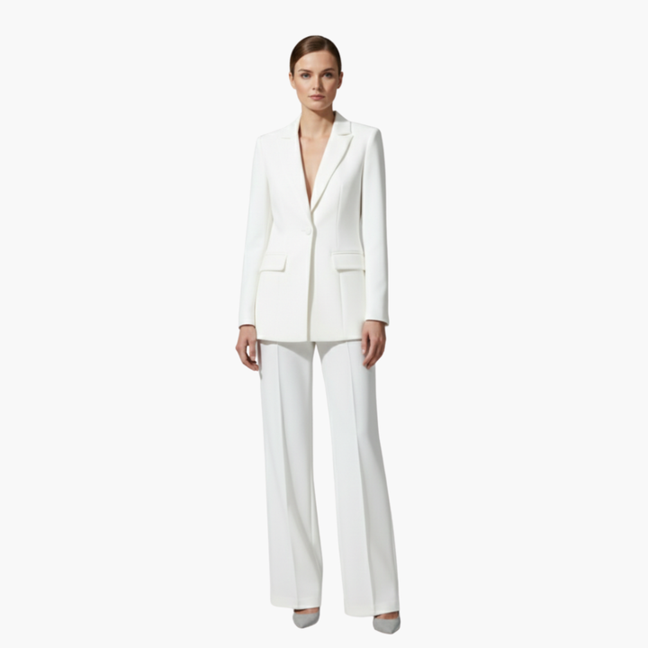 Allegra | Elegant Tailored Women's Blazer Suit Set - Perfect for Business Casual Wear 9
