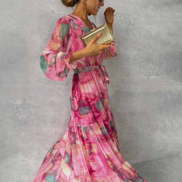 Alveria | Women's Floral Wrap Dress 0