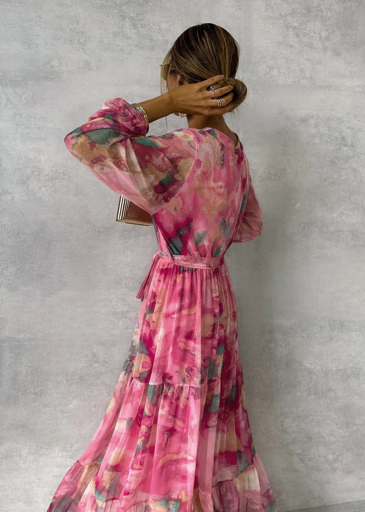 Alveria | Women's Floral Wrap Dress 3