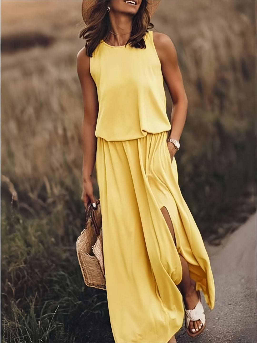Alyssa | Elegant, Airy & Comfortable Women's Maxi Dress - Perfect for Summer 0
