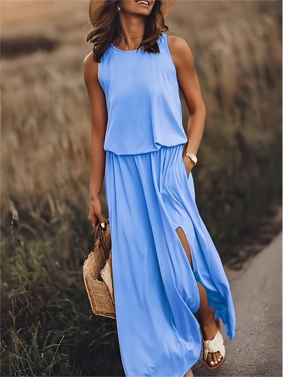Alyssa | Elegant, Airy & Comfortable Women's Maxi Dress - Perfect for Summer 1
