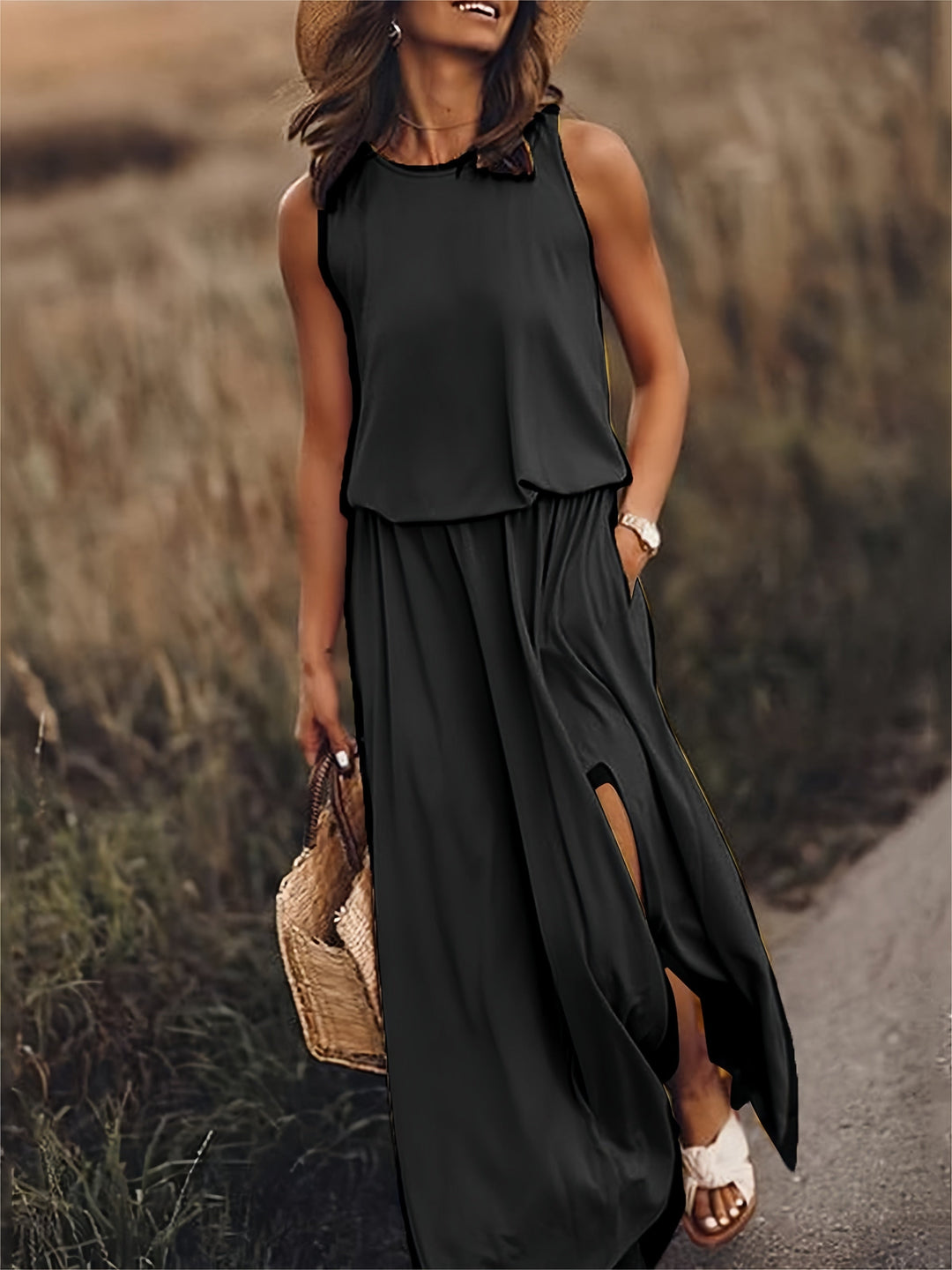 Alyssa | Elegant, Airy & Comfortable Women's Maxi Dress - Perfect for Summer 3