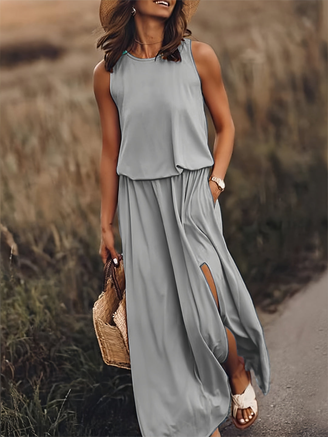 Alyssa | Elegant, Airy & Comfortable Women's Maxi Dress - Perfect for Summer 5