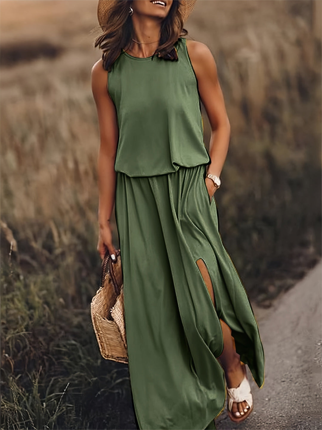 Alyssa | Elegant, Airy & Comfortable Women's Maxi Dress - Perfect for Summer 6