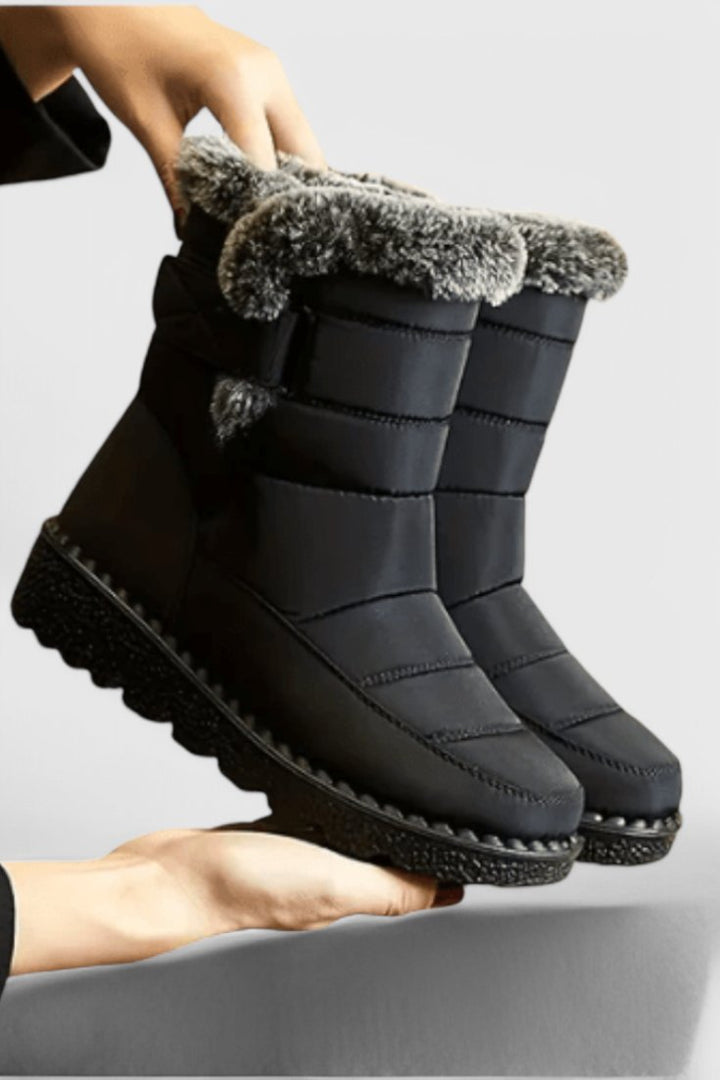 Alyssa | Waterproof, Fur-Lined &amp; Slip-Resistant Mid-Calf Boots 2