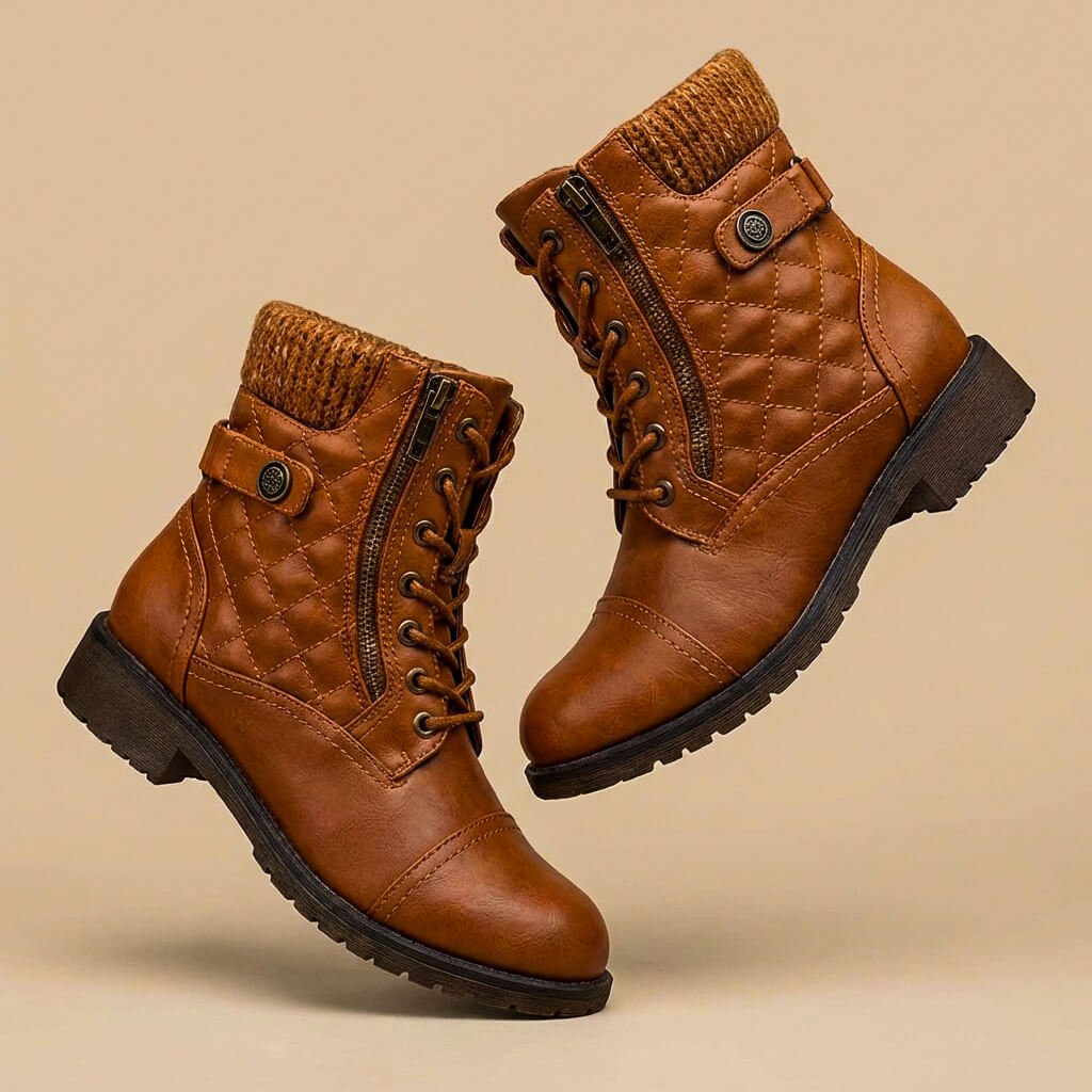 Amara Leather Ankle Boots 0