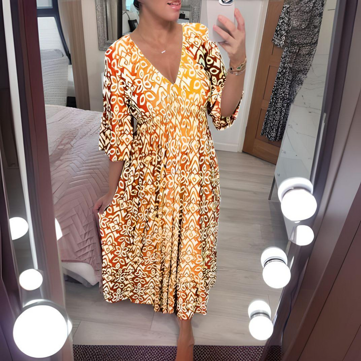 Amara | Flared Silhouette & V-neck Dresses Summer 2