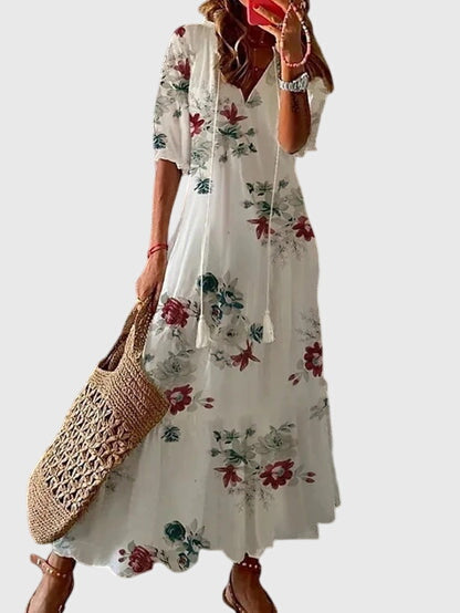 Amara | Lightweight & Breezy Women's Dress – Boho Vintage Summer Style 5