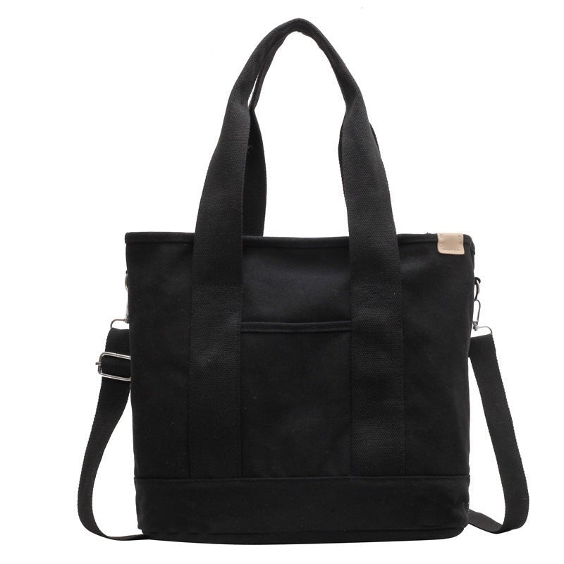 Amelia | Women's Multifunction Crossbody Canvas Tote Bag Adjustable Strap 4