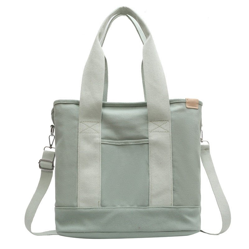 Amelia | Women's Multifunction Crossbody Canvas Tote Bag Adjustable Strap 5