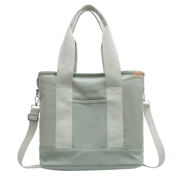 Amelia | Women's Multifunction Crossbody Canvas Tote Bag Adjustable Strap 5