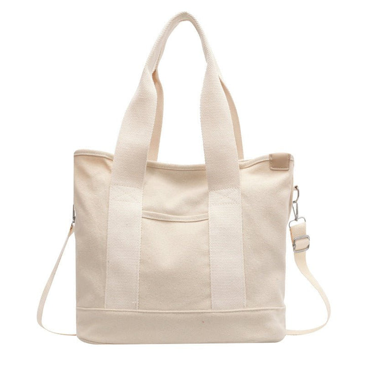 Amelia | Women's Multifunction Crossbody Canvas Tote Bag Adjustable Strap 6