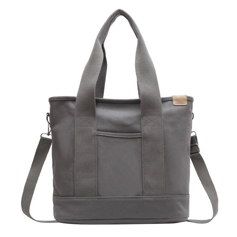 Amelia | Women's Multifunction Crossbody Canvas Tote Bag Adjustable Strap 9