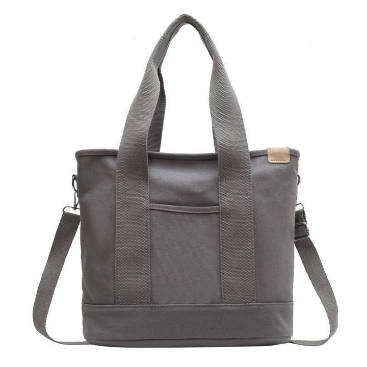 Amelia | Women's Multifunction Crossbody Canvas Tote Bag Adjustable Strap 9