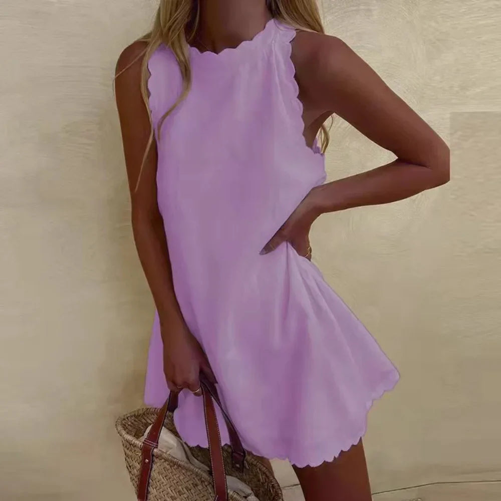 Amélie | Sleeveless A-Line Summer Dress 5