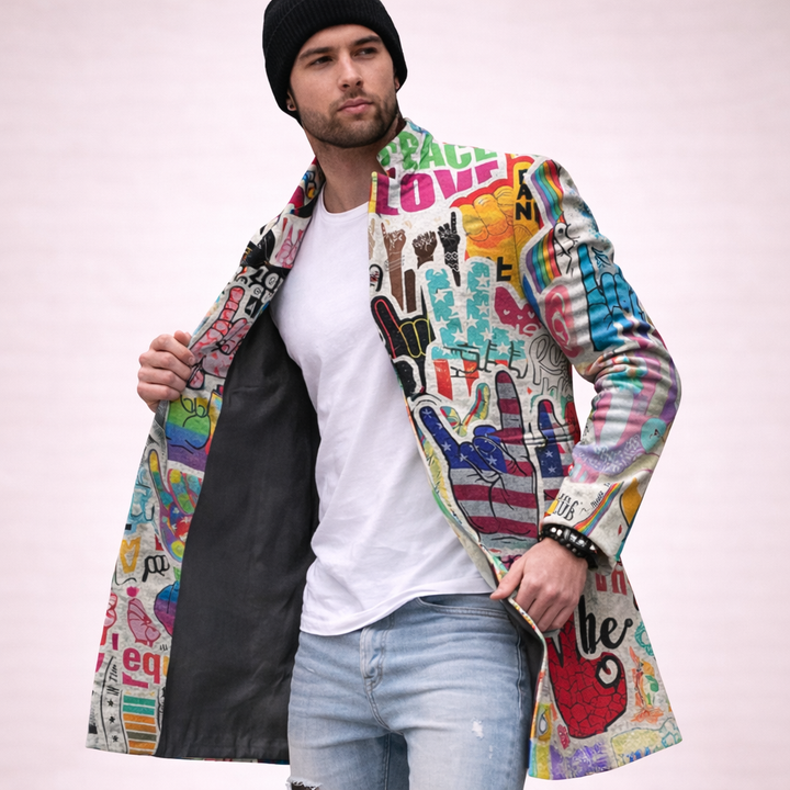 Arden | Modern Men’s Statement longline Jacket 2