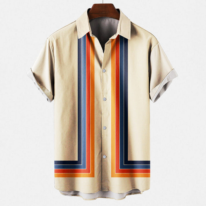 Arthur | Stylish and Multicolored Retro Shirt 0