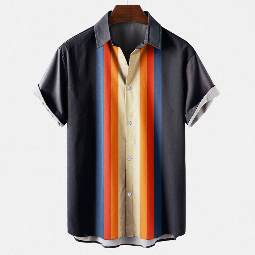 Arthur | Stylish and Multicolored Retro Shirt 1