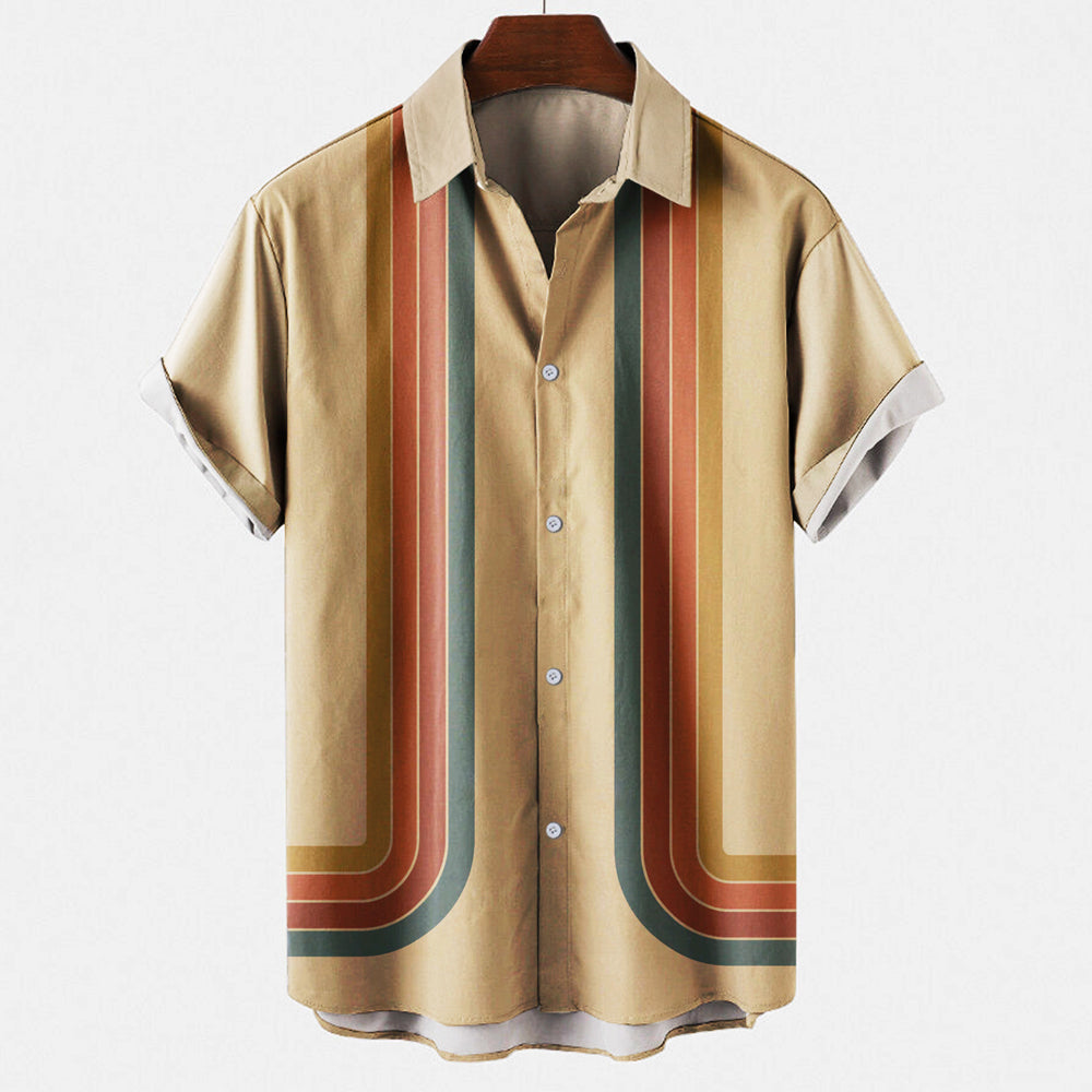 Arthur | Stylish and Multicolored Retro Shirt 3