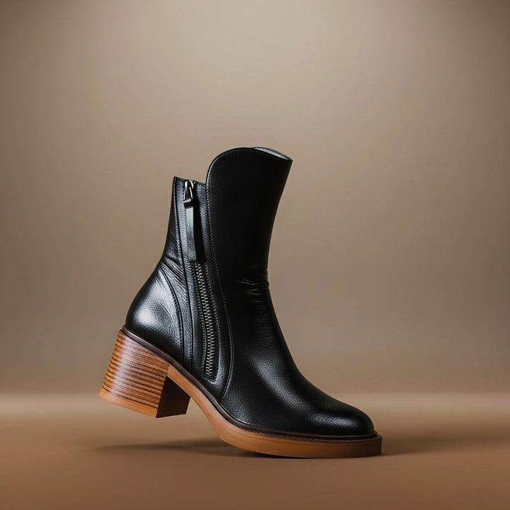 Aurelia Vellure Heel Ankle Boots 1