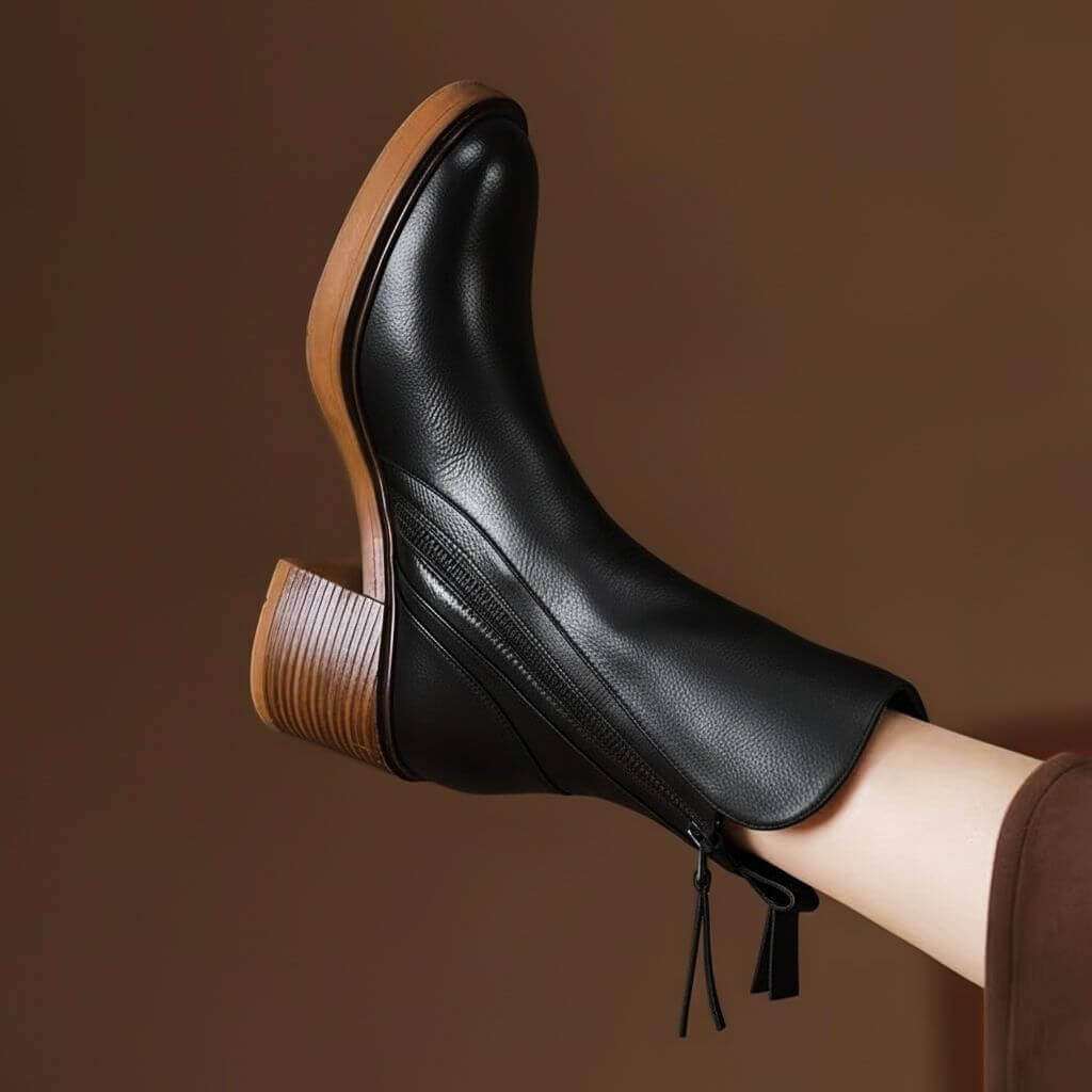 Aurelia Vellure Heel Ankle Boots 3