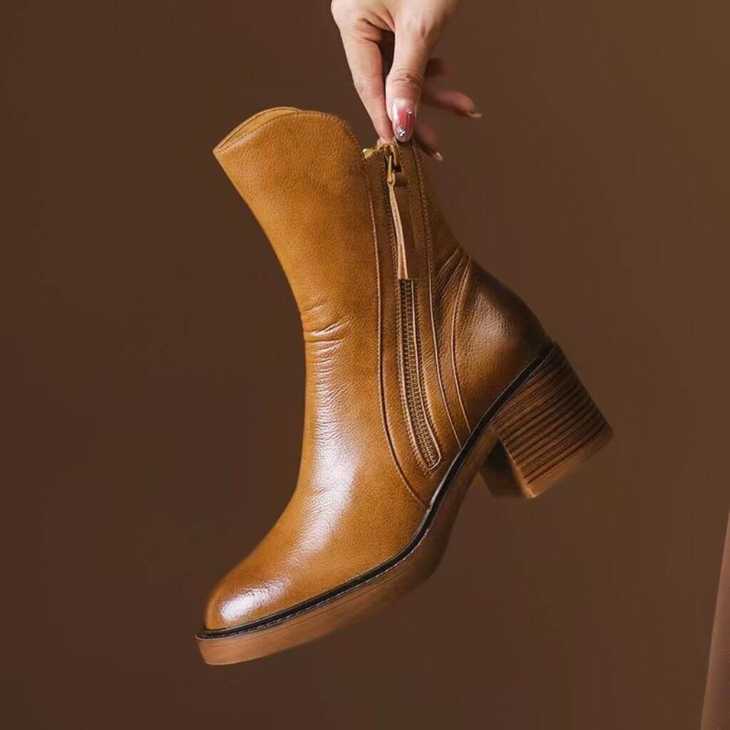 Aurelia Vellure Heel Ankle Boots 4