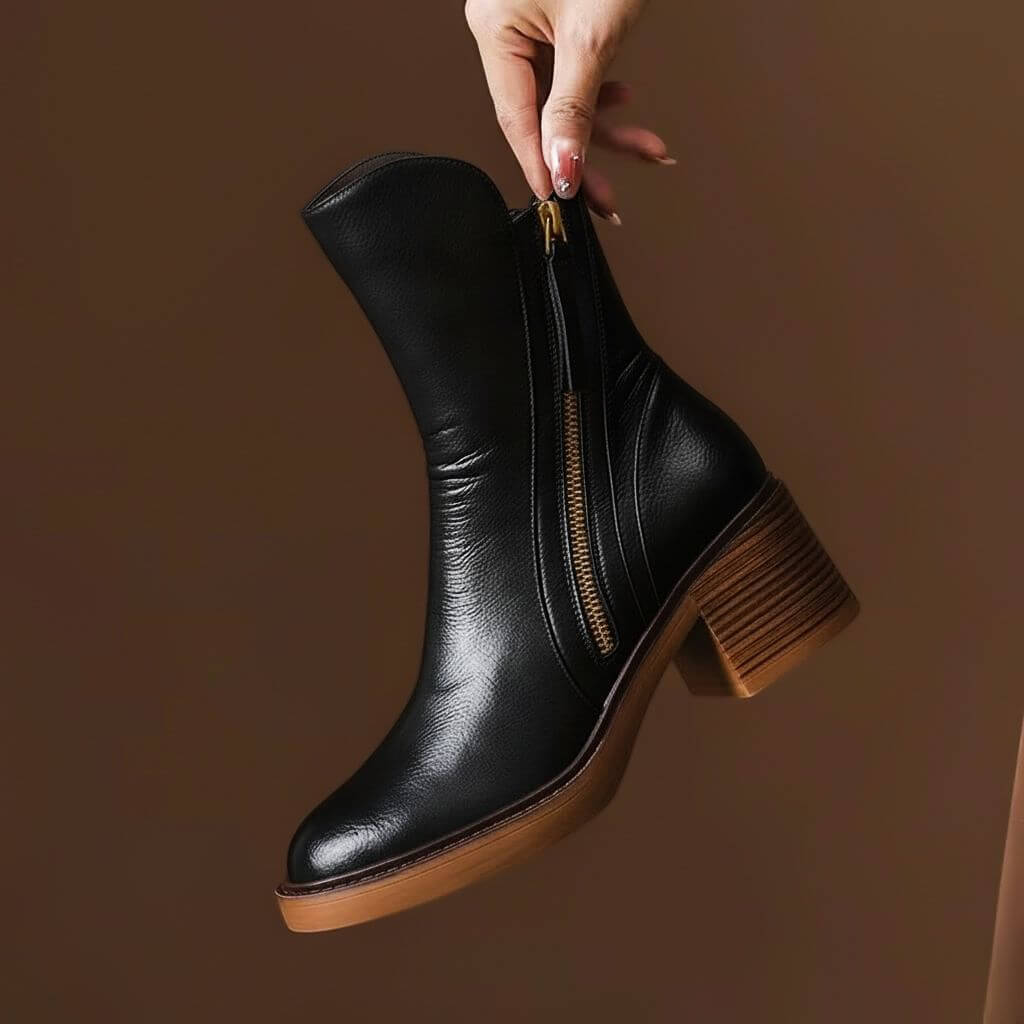 Aurelia Vellure Heel Ankle Boots 5