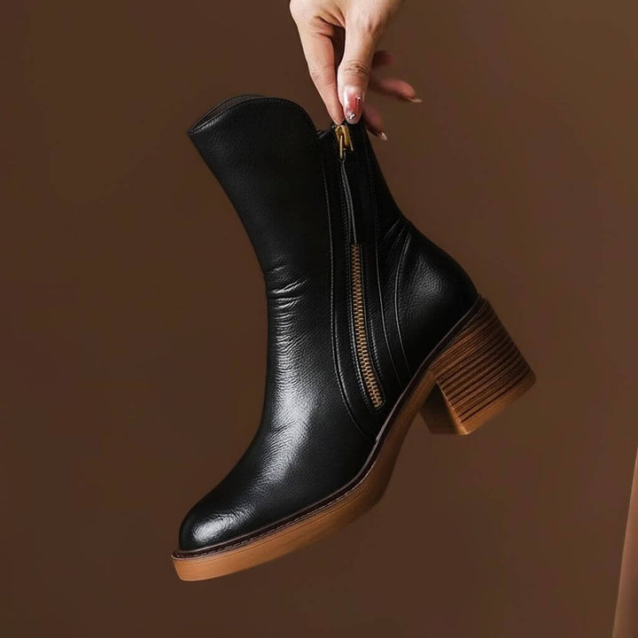 Aurelia Vellure Heel Ankle Boots 5