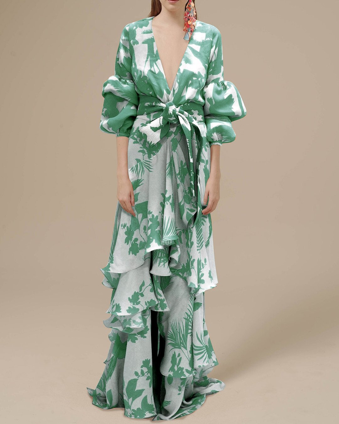 Aurelia | Elegant Floral Maxi Dress for Weddings & Summer Formal Events 1