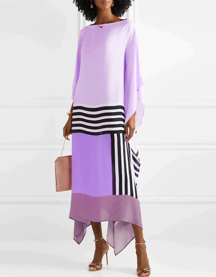 Aurelia | Elegant, Flowing Maxi Dress with Batwing Sleeves for Women 6