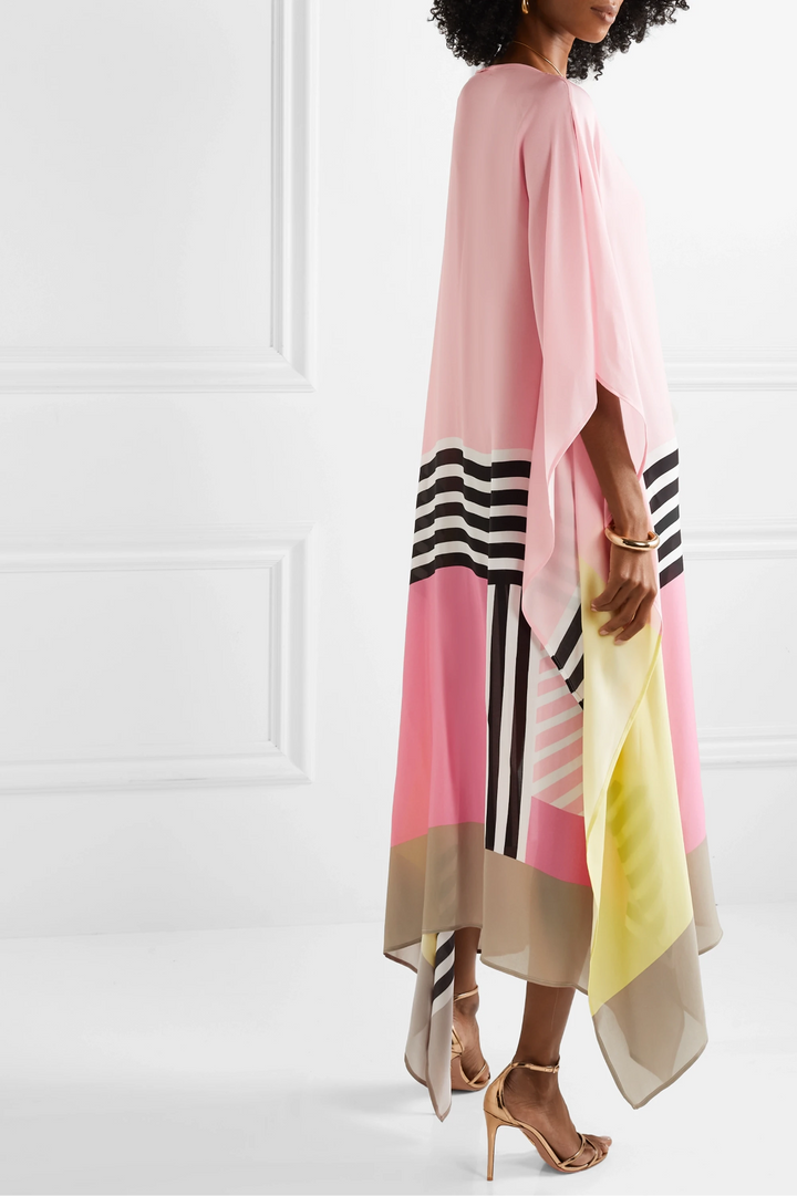Aurelia | Elegant, Flowing Maxi Dress with Batwing Sleeves for Women 8