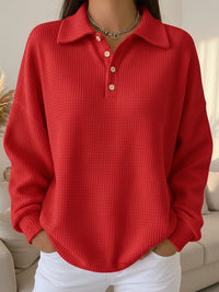 Amelia | Stylish Polo Winter Sweater