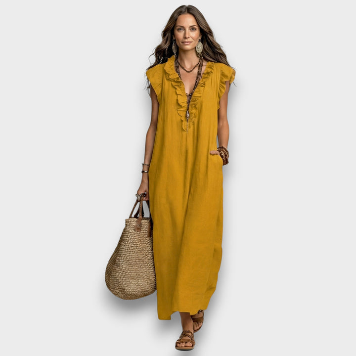 Aveline | Elegant Floral Maxi Dress - Lightweight & Flowy Long Dresses for Women 10