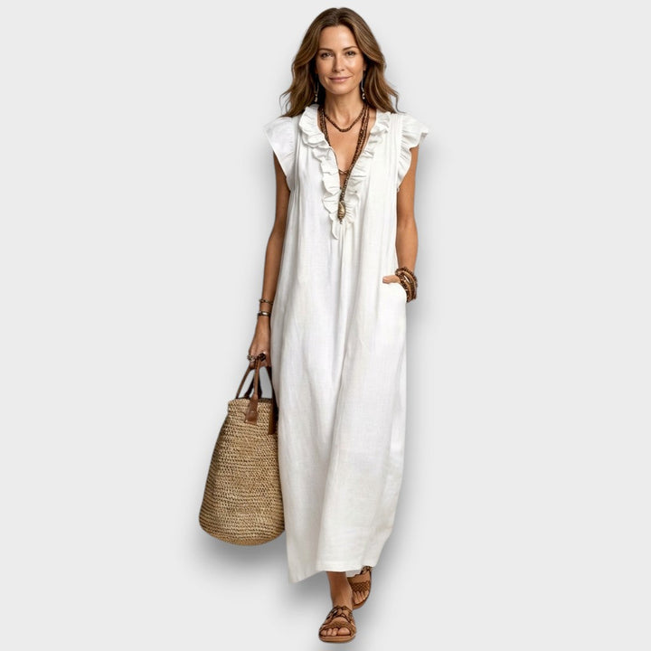 Aveline | Elegant Floral Maxi Dress - Lightweight & Flowy Long Dresses for Women 4