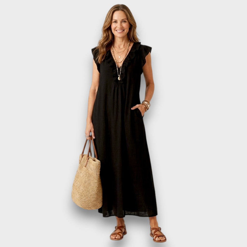 Aveline | Elegant Floral Maxi Dress - Lightweight & Flowy Long Dresses for Women 6