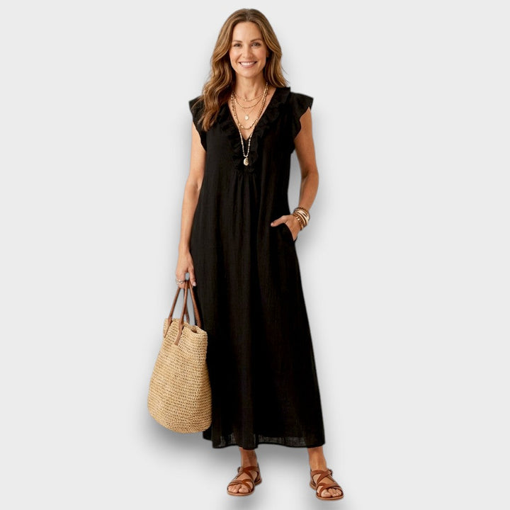 Aveline | Elegant Floral Maxi Dress - Lightweight & Flowy Long Dresses for Women 6