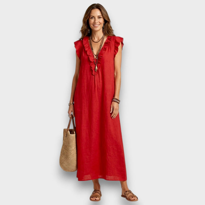 Aveline | Elegant Floral Maxi Dress - Lightweight & Flowy Long Dresses for Women 8