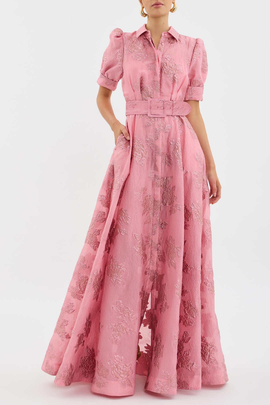 Aveline | Elegant Short Puff Sleeve Party Dress for Women 1