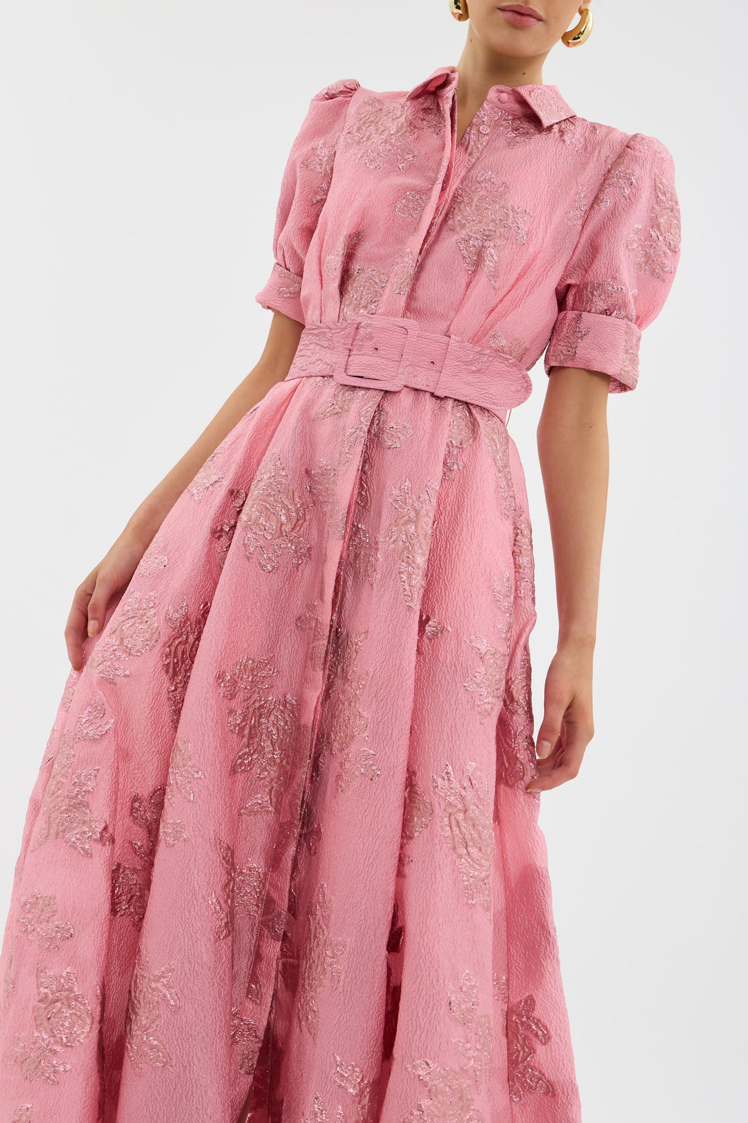 Aveline | Elegant Short Puff Sleeve Party Dress for Women 4