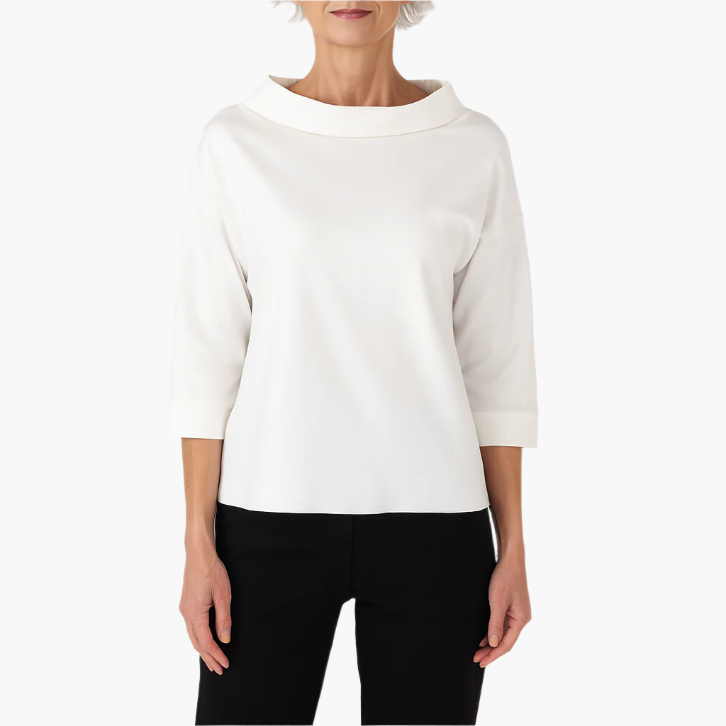 Aveline | Elegant Women’s Stand Collar Top 0