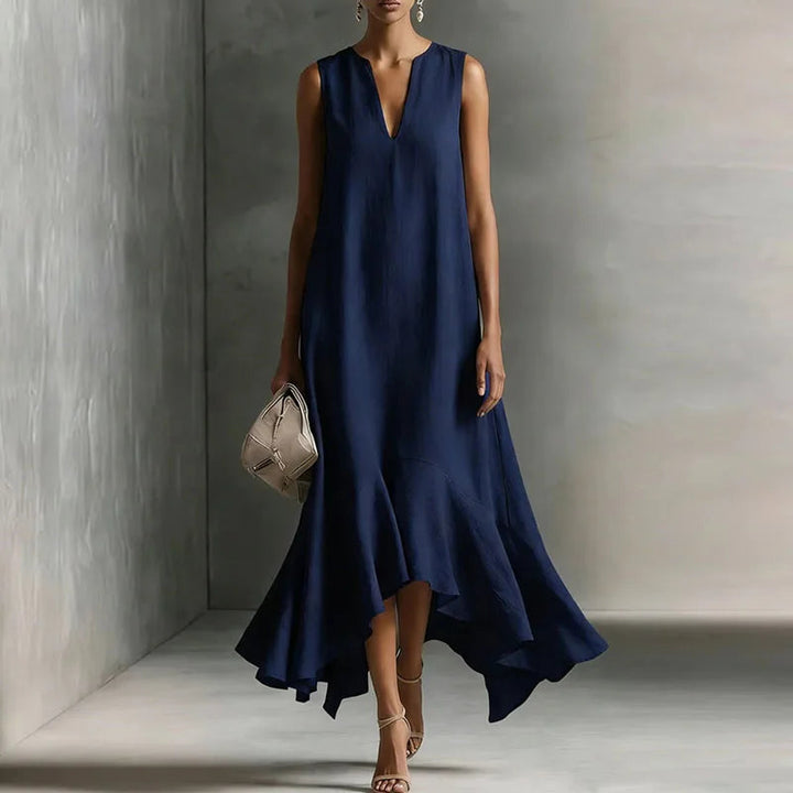 Aveline | Elegant, Flowing & Lightweight White Dress for Women 3