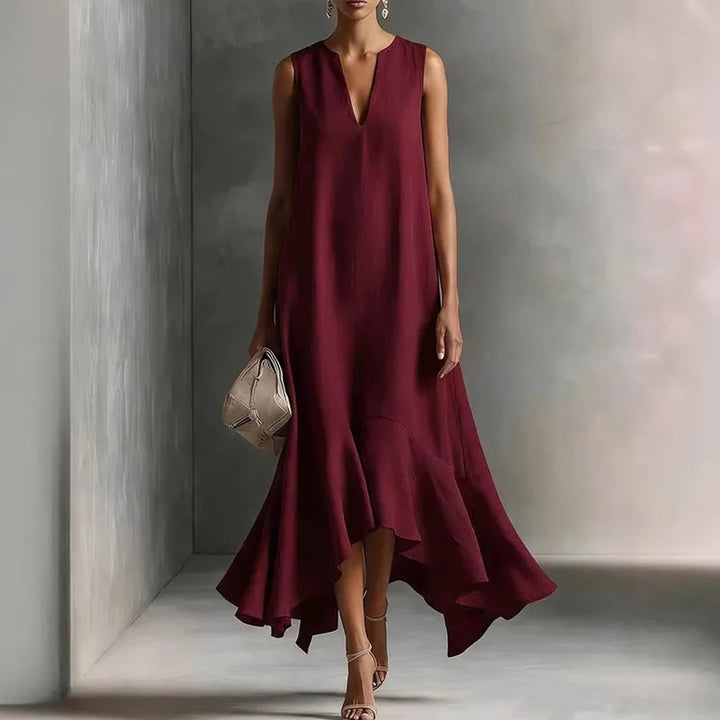 Aveline | Elegant, Flowing & Lightweight White Dress for Women 4