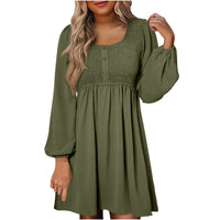 Daisy | Smocked Empire-Waist Mini Dress
