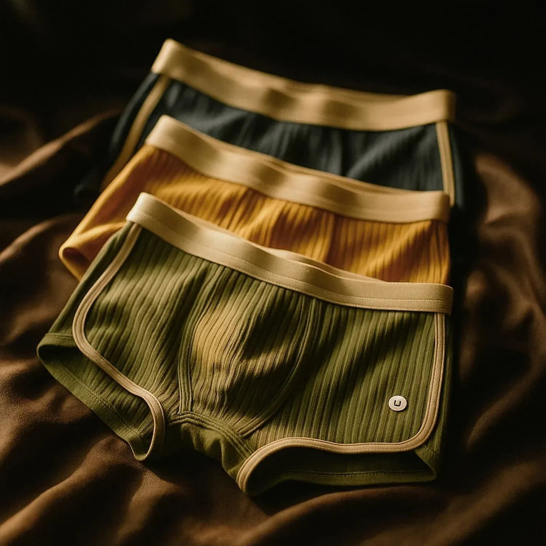 Axton | Soft & Comfortable Men’s Boxer Briefs - Best Men’s Underwear in Organic Cotton 0